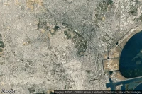 Vue aérienne de Tunis