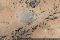 Vue aérienne de Ksar Chellala