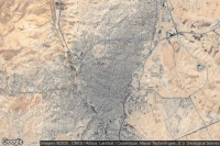 Vue aérienne de Az Zarqa