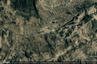 Vue aérienne de Valdepenas de Jaen