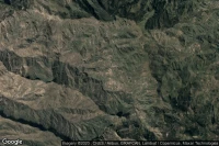 Vue aérienne de Tejeda