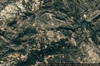 Vue aérienne de Quesa