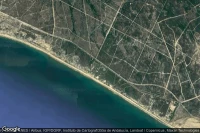 Vue aérienne de Mazagón