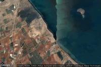 Vue aérienne de Los Urrutias