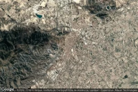 Vue aérienne de Lorca