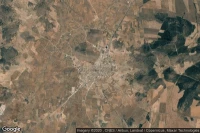 Vue aérienne de Fuente el Fresno