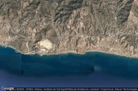 Vue aérienne de Cala del Moral