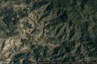Vue aérienne de Algimia de Almonacid