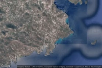 Vue aérienne de Vari