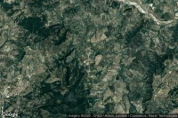 Vue aérienne de Santa Severina