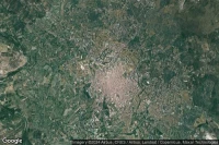 Vue aérienne de Paternò