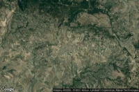 Vue aérienne de Gergei