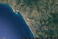 Vue aérienne de Cetraro