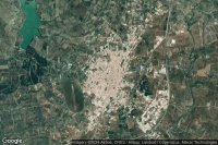 Vue aérienne de Castelvetrano