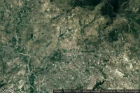 Vue aérienne de Burgio