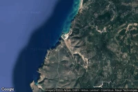 Vue aérienne de Buggerru