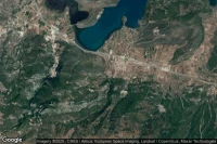 Vue aérienne de Tragana
