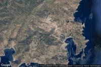 Vue aérienne de Serifos