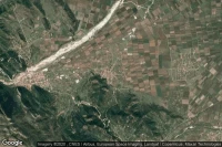 Vue aérienne de Palaiomonastiron