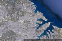 Vue aérienne de Gzira