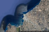 Vue aérienne de Naxos