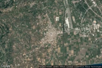 Vue aérienne de Messini