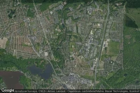 Vue aérienne de Lyngby-Tårbæk Kommune