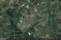 Vue aérienne de Langeskov