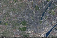 Vue aérienne de Frederiksberg