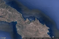 Vue aérienne de Folegandros