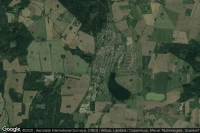 Vue aérienne de Borup