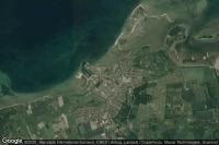 Vue aérienne de Bogense