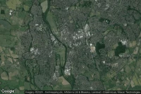 Vue aérienne de Worcester