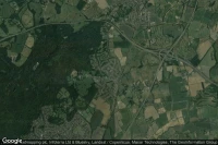 Vue aérienne de Theydon Bois