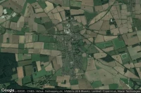 Vue aérienne de Swaffham