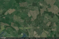 Vue aérienne de Sherington