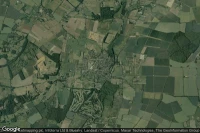 Vue aérienne de Potton