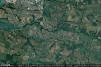Vue aérienne de Pembroke