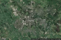 Vue aérienne de Omagh