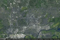 Vue aérienne de Nottingham