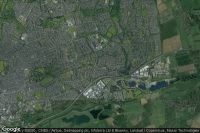 Vue aérienne de Northamptonshire