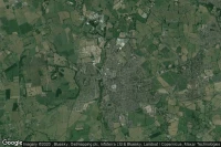 Vue aérienne de Nantwich