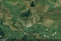 Vue aérienne de Llangynog