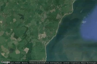 Vue aérienne de Llangoed