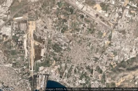 Vue aérienne de Aspropyrgos