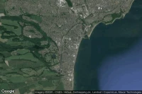 Vue aérienne de Kirkcaldy