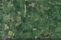 Vue aérienne de Kimbolton