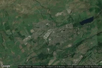 Vue aérienne de Kilsyth