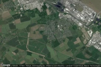 Vue aérienne de Immingham