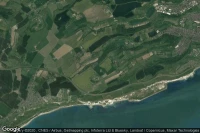 Vue aérienne de Hougham